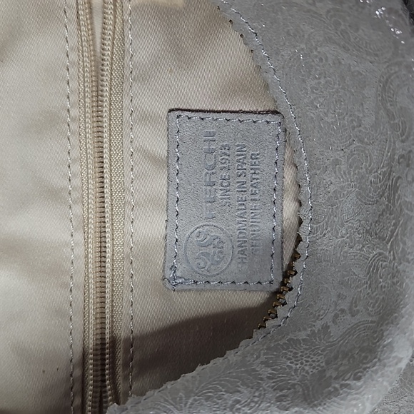 FERCHI TAUPE SUEDE WRISTLET - Picture 6 of 8